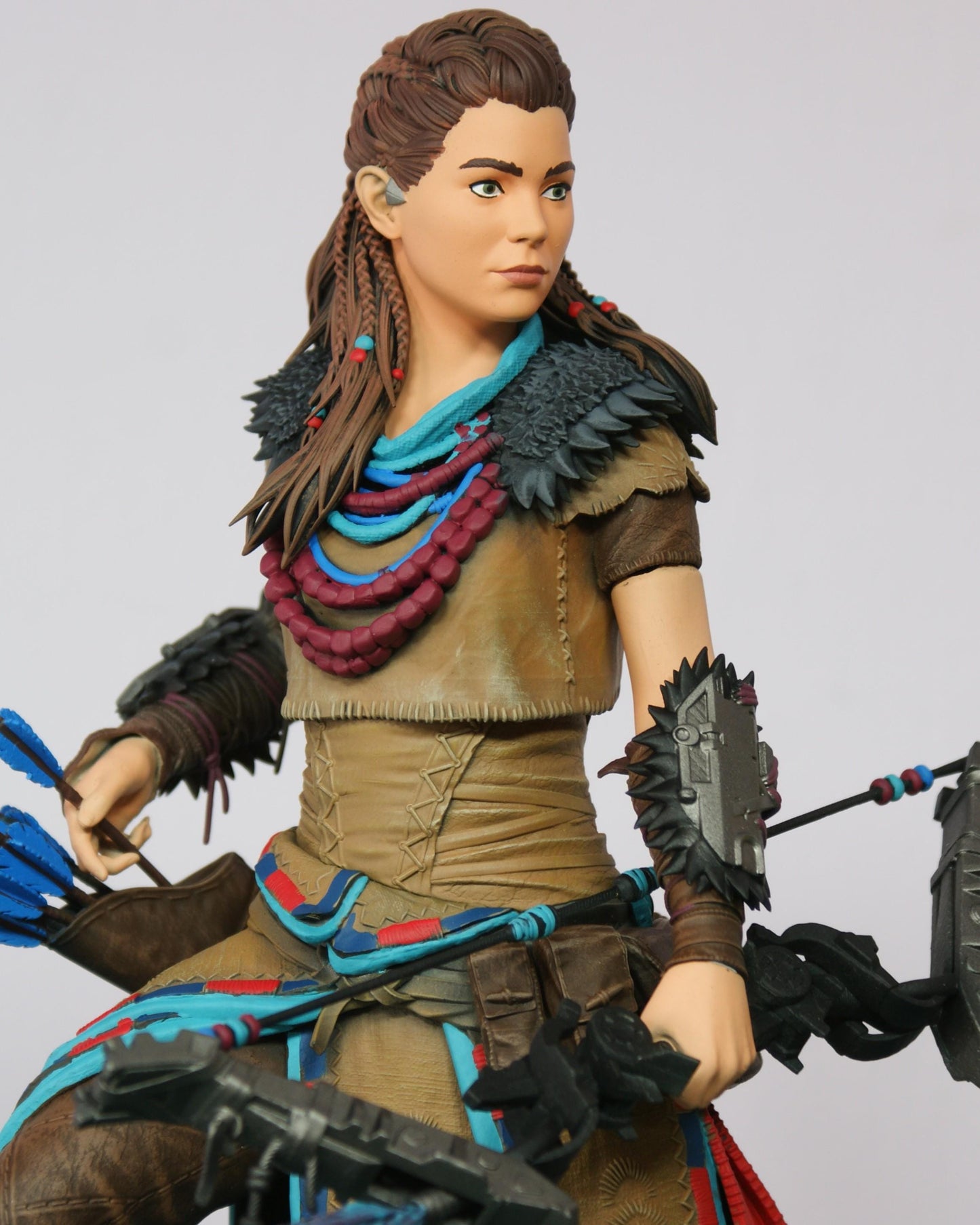 Aloy Statue 3D Printed | Gift For Gamer | Handmade Gift | Resin Figure | Hand Painted __etsy:7624965862