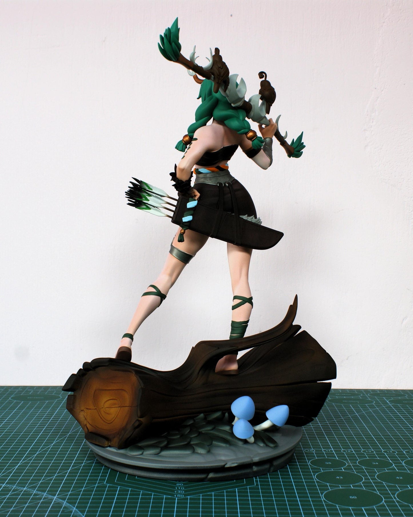 Artemis Statue 3D Printed | Gift For Gamer | Mythology | Resin Figure | Handmade Gift | Hand Painted __etsy:7624957824