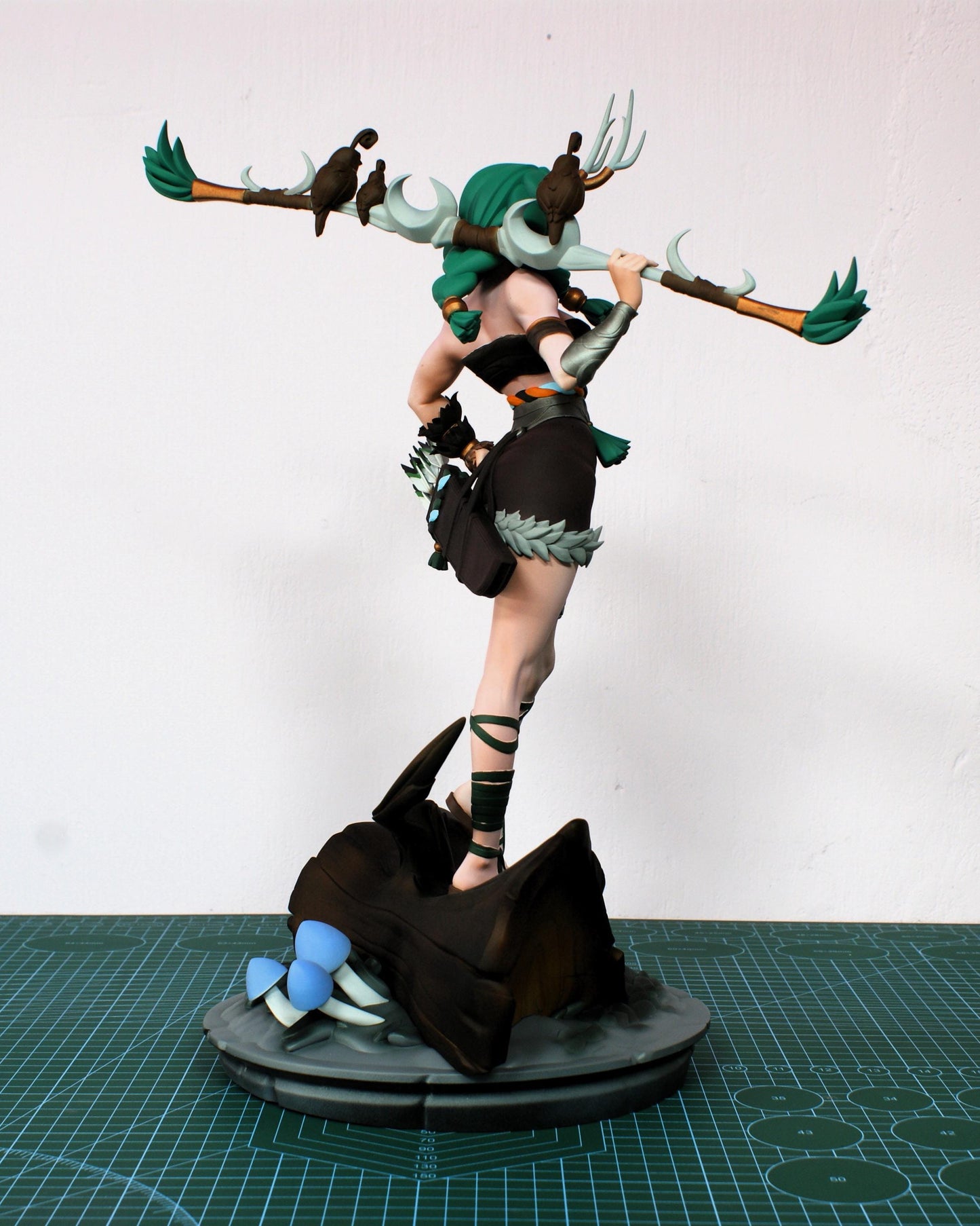 Artemis Statue 3D Printed | Gift For Gamer | Mythology | Resin Figure | Handmade Gift | Hand Painted __etsy:7672906125