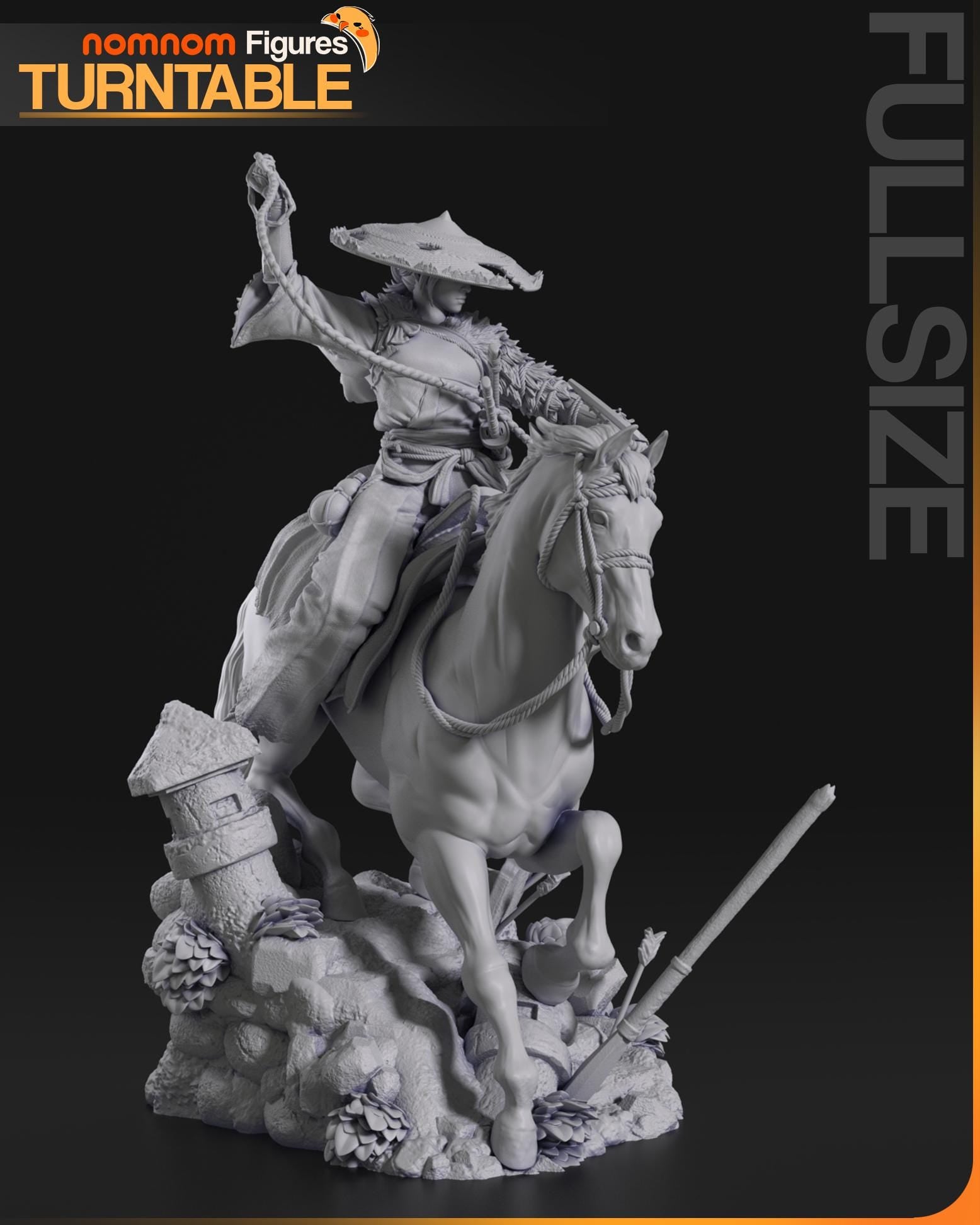 Atsu Diorama 3D Printed | Gift For Gamer | Resin Figure | Handmade Gift | Hand Painted __etsy:7281541962
