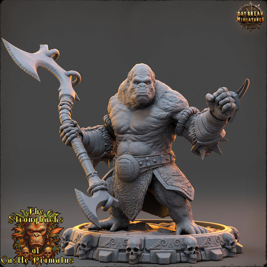 Ape Fighter Miniature | Balor Emryn