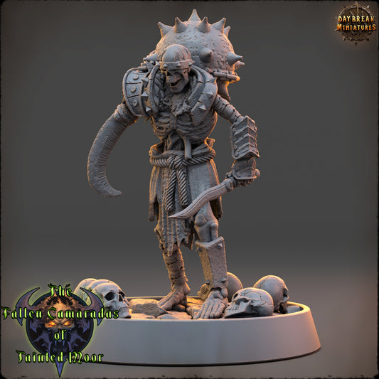 Undead Rogue Miniature | Blightpowder Engineer of the Tainted Moor