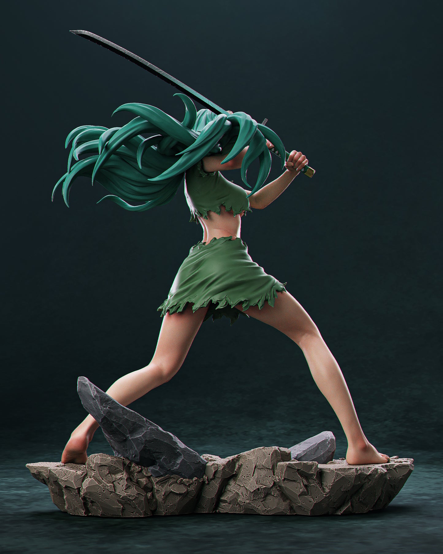 Japanese Warrior Figure