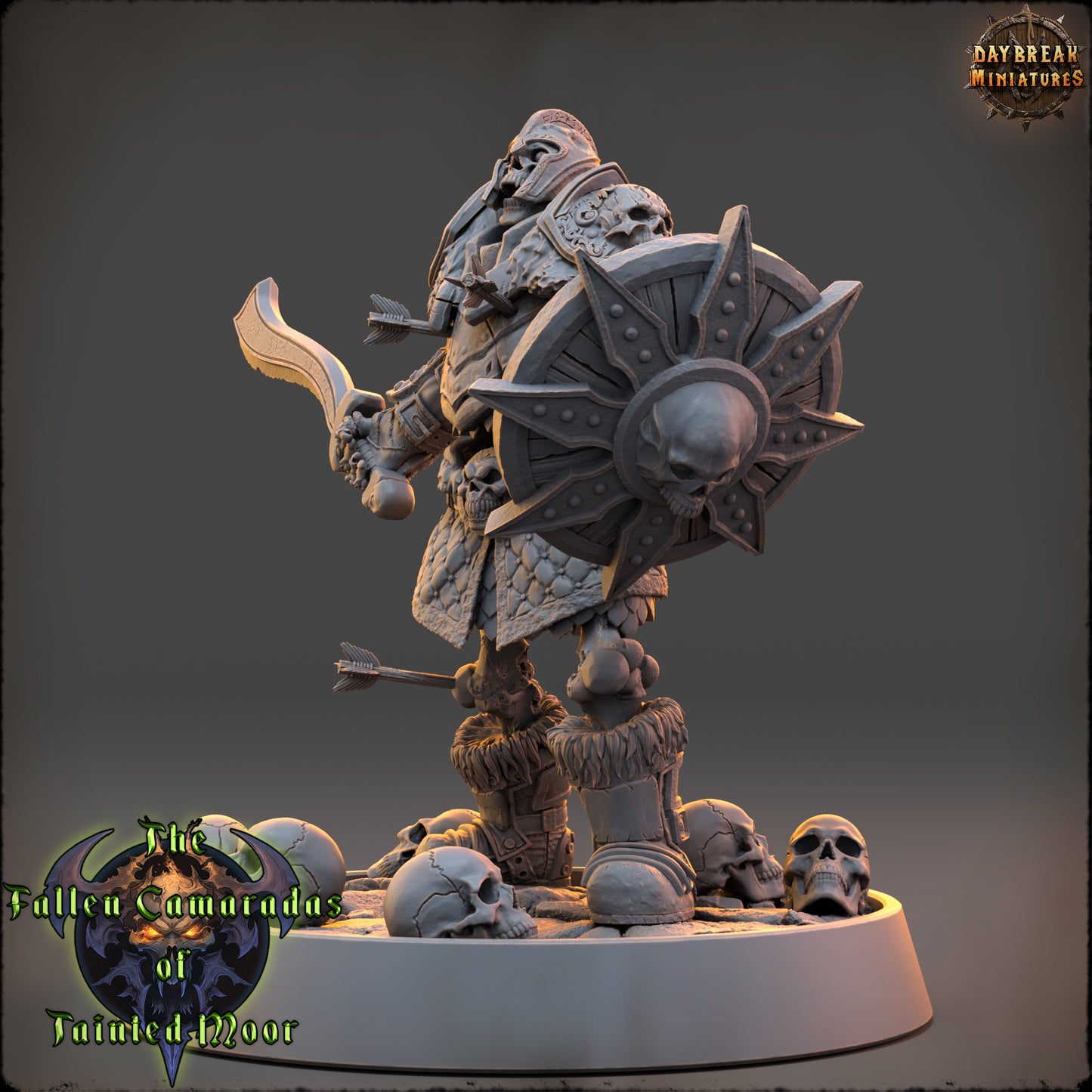 Undead Paladin Miniature | Corpse-Lord Varnorsk