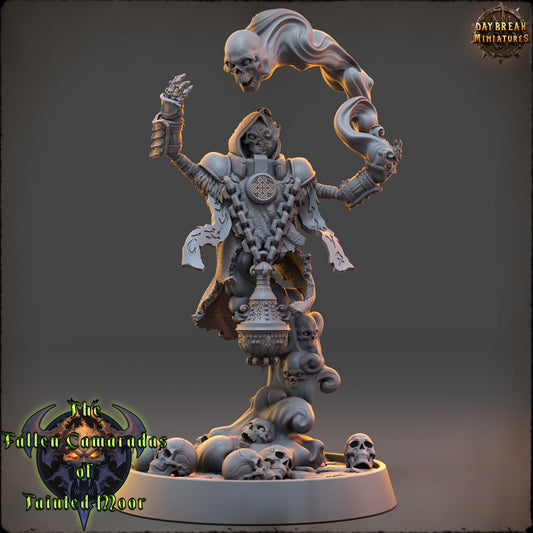 Undead Warlock Miniature | Darkcaster Malvenom