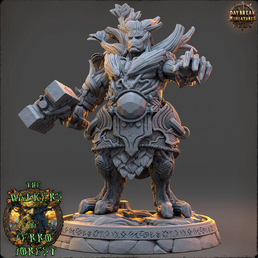 Forest Walker Paladin Miniature | Eryndor Gloamreach