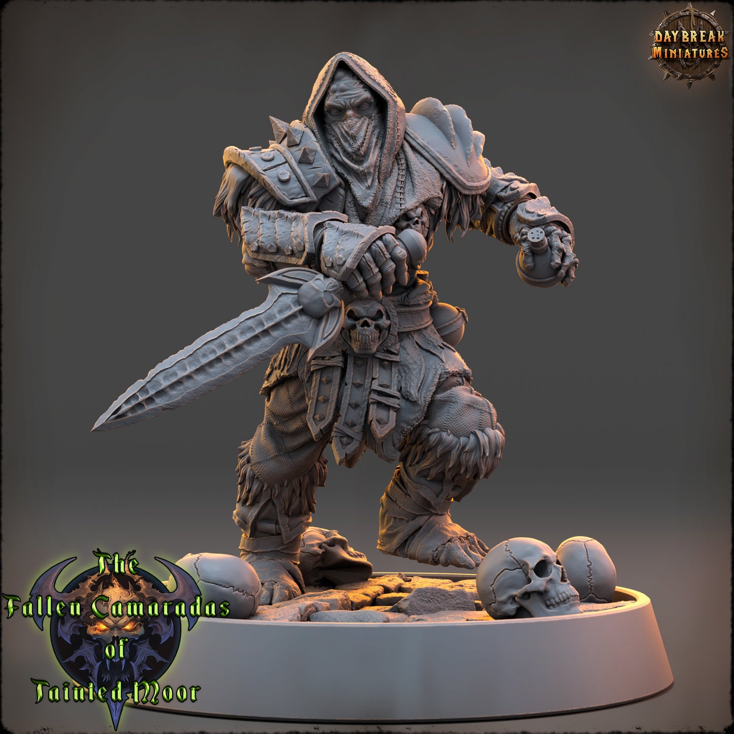 Undead Rogue Miniature | General Skarth Hollowfist