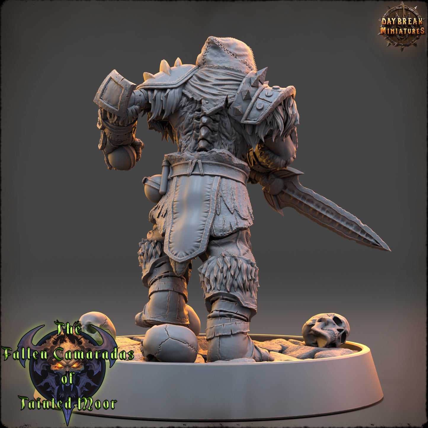 Undead Rogue Miniature | General Skarth Hollowfist