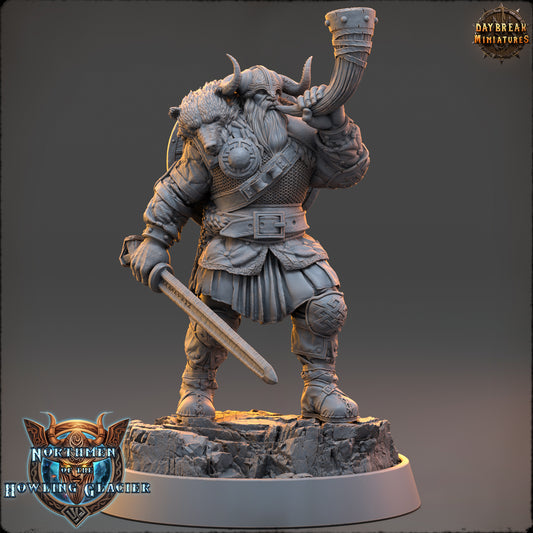 Viking Fighter Miniature | Harald Hornblower