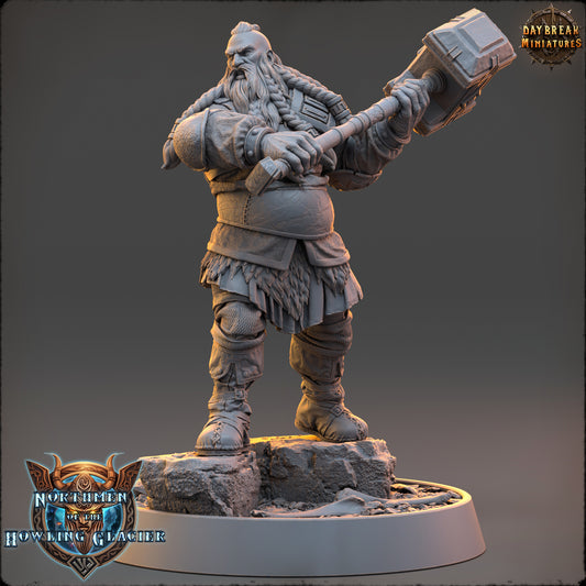 Viking Barbarian Miniature | Holgrim Broadneck