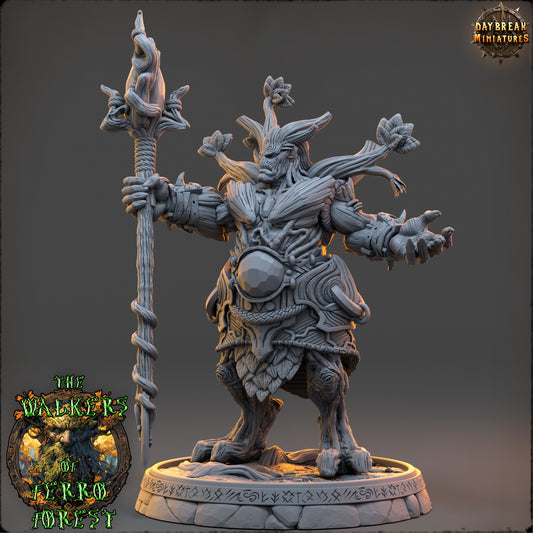 Forest Walker Mage Miniature | Master Solrath Nyxwither