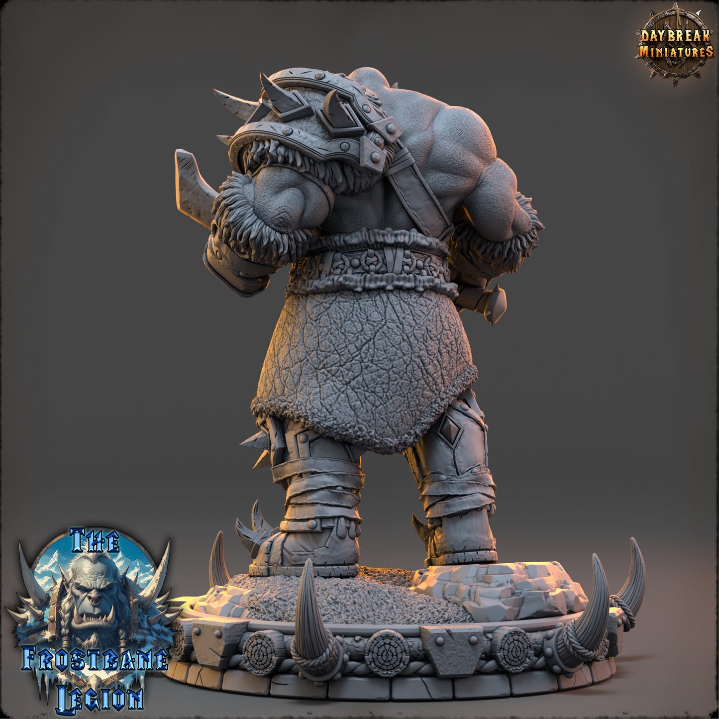Orc Guardian Miniature | Mournak Ironblood