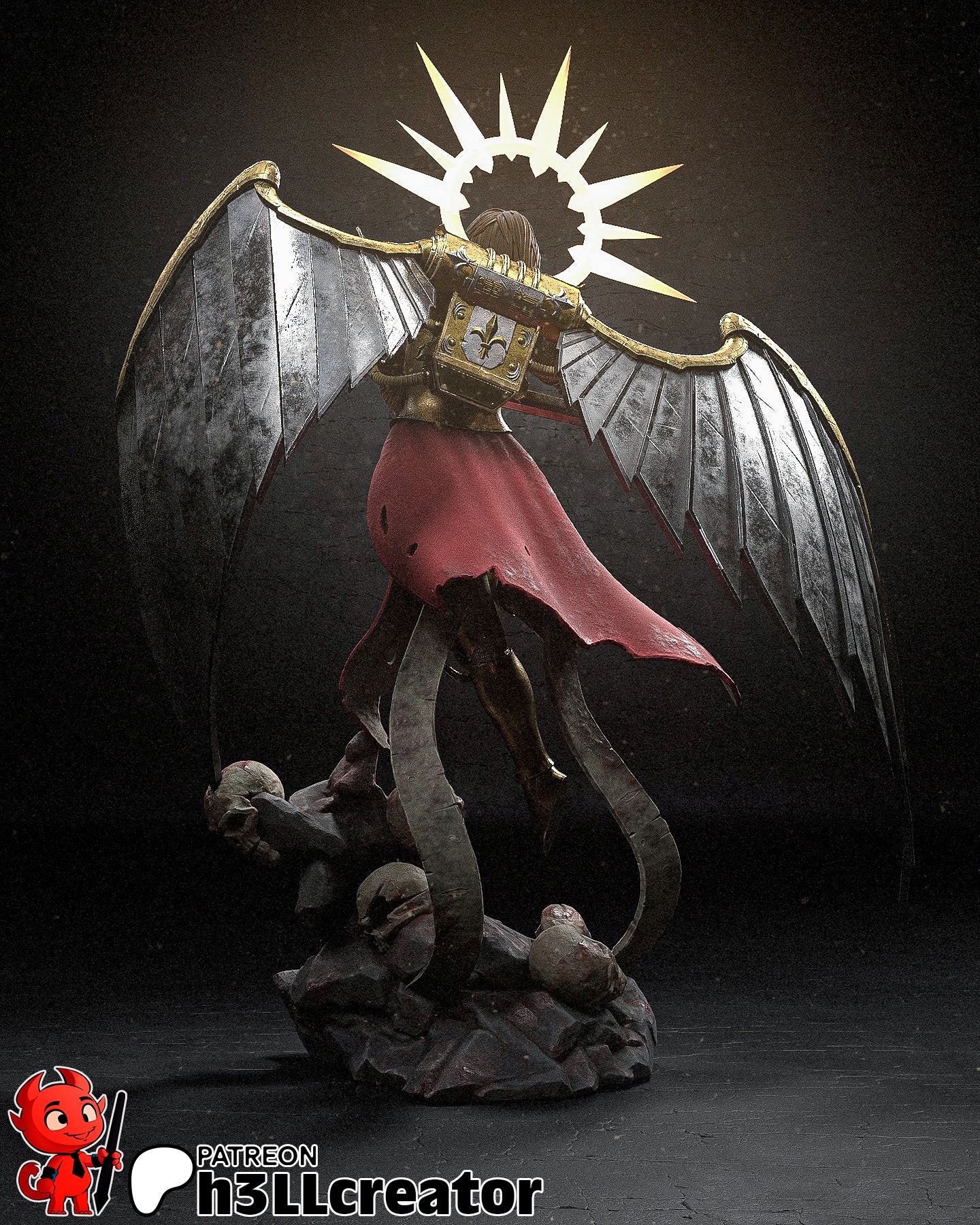 Saint Celestine Figure