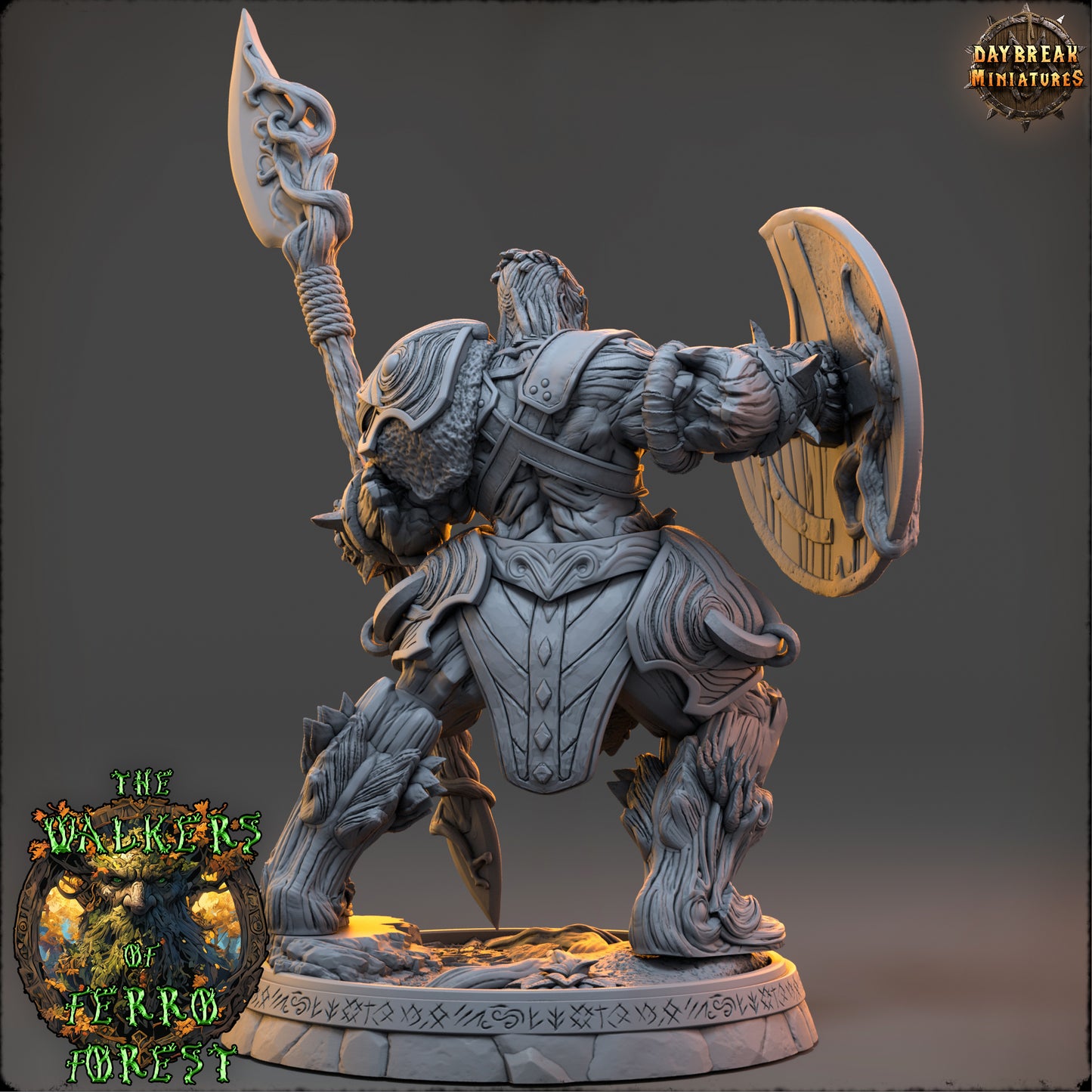 Forest Walker Cleric Miniature | Sover Ilthwyn