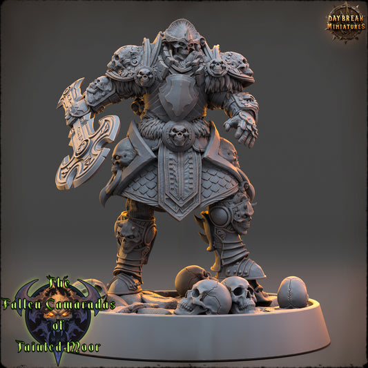 Undead Death Knight Miniature | Spectral Overseer of the Bleak March