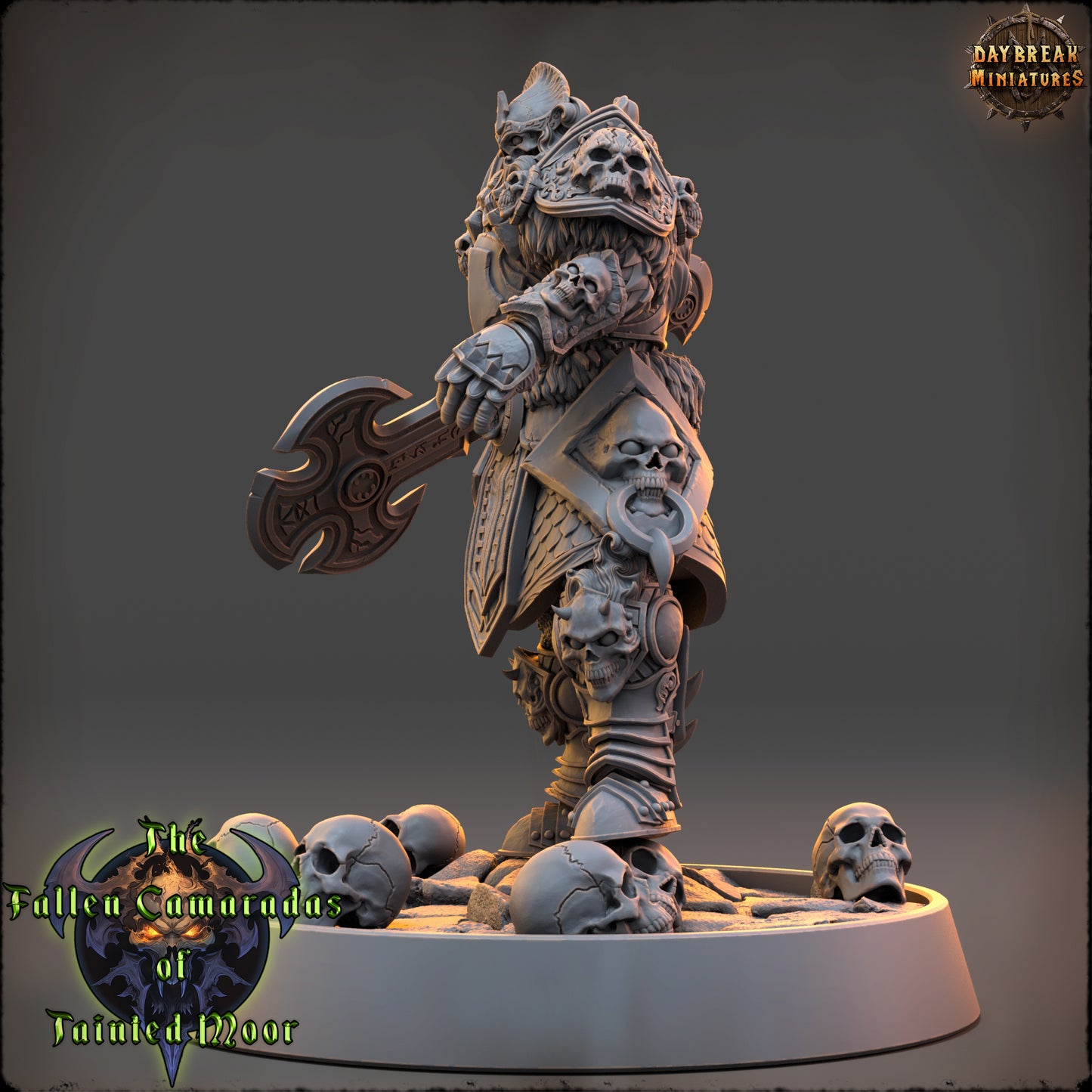 Undead Death Knight Miniature | Spectral Overseer of the Bleak March