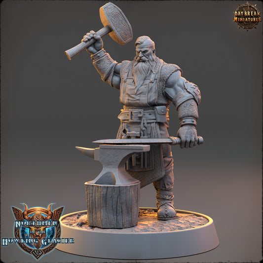 Viking Smith Miniature | Varg Firebrand