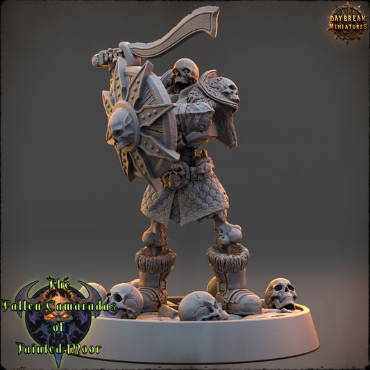 Undead Warrior Miniature | Wight Knight of the Bone Legion