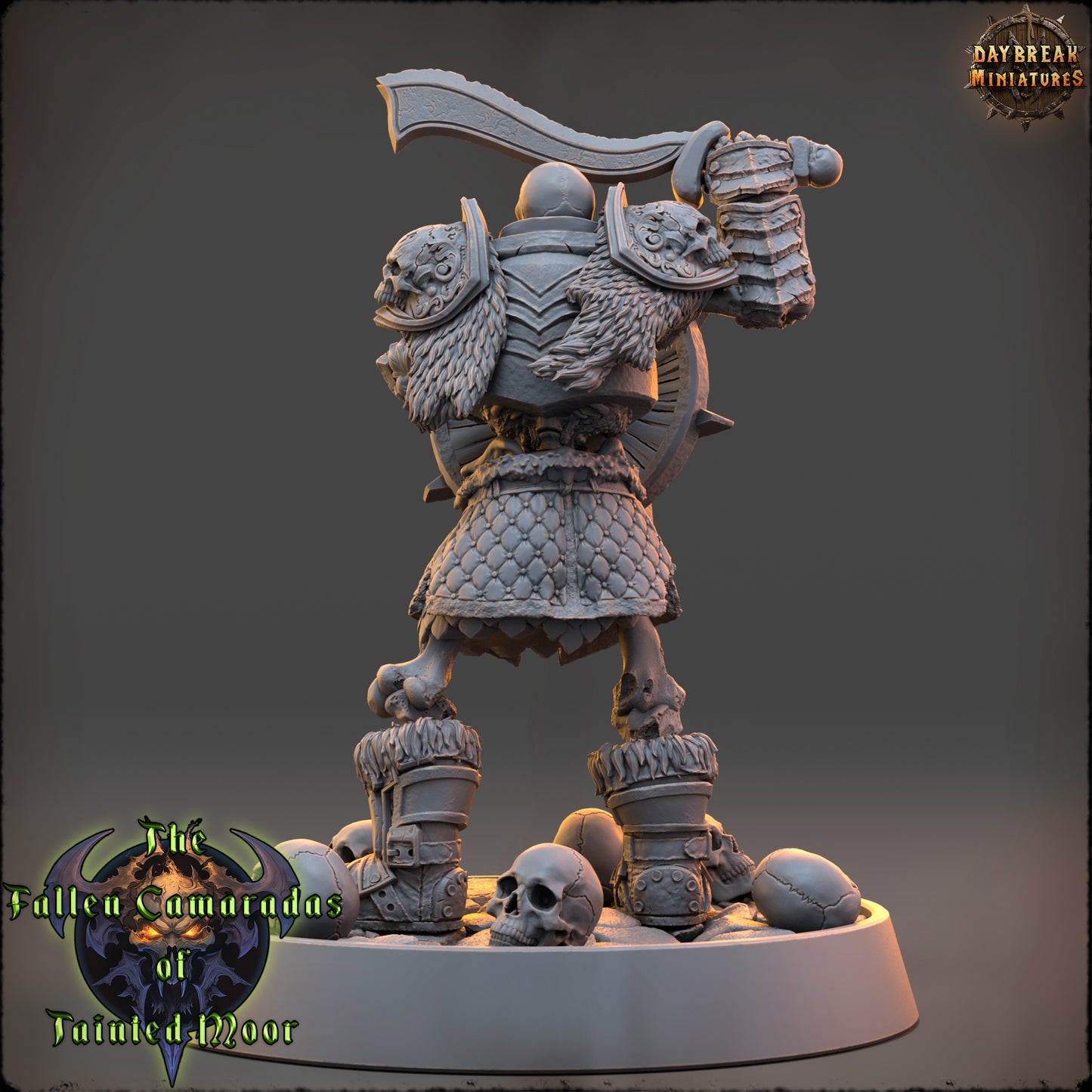 Undead Warrior Miniature | Wight Knight of the Bone Legion