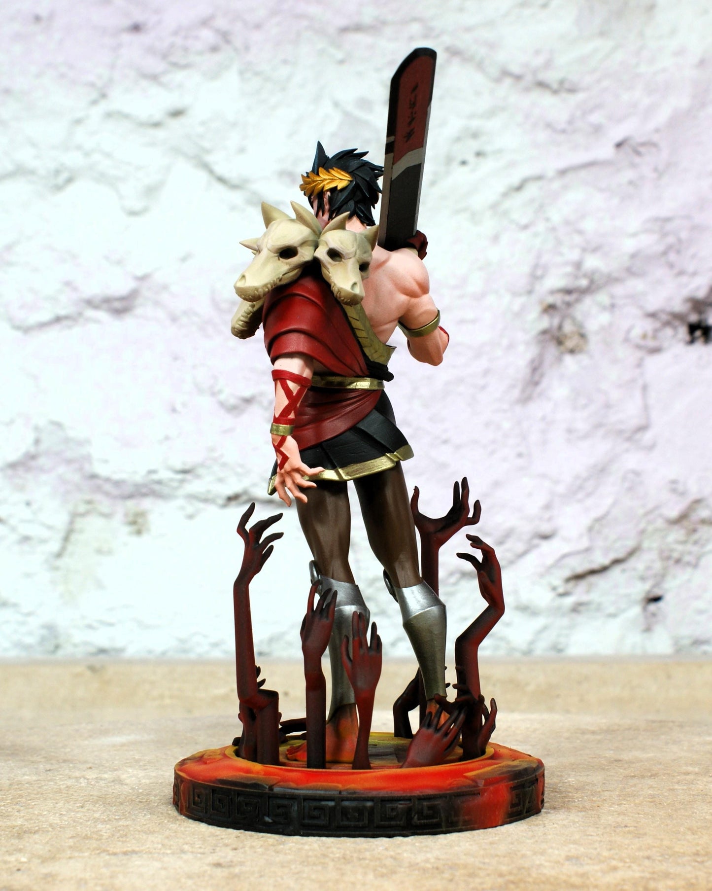 Zagreus Statue 3D Printed | Gift For Gamer | Resin Figure | Handmade Gift | Hand Painted __etsy:7150137123
