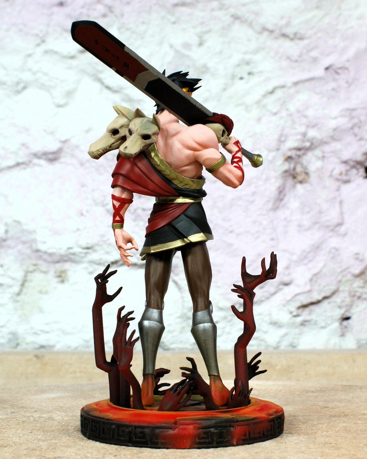 Zagreus Statue 3D Printed | Gift For Gamer | Resin Figure | Handmade Gift | Hand Painted __etsy:7150137155