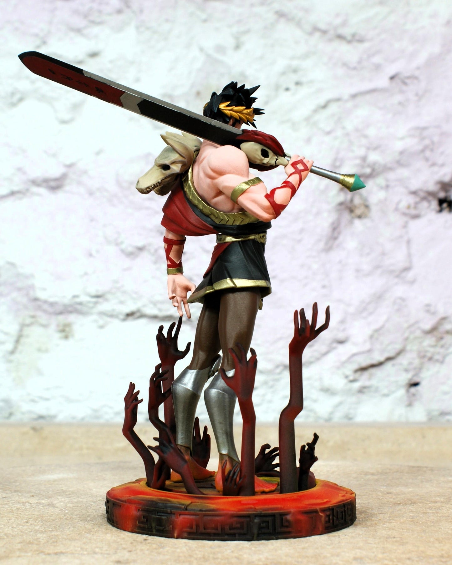 Zagreus Statue 3D Printed | Gift For Gamer | Resin Figure | Handmade Gift | Hand Painted __etsy:7150137151