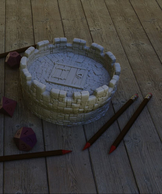 Fortress Dice Holder