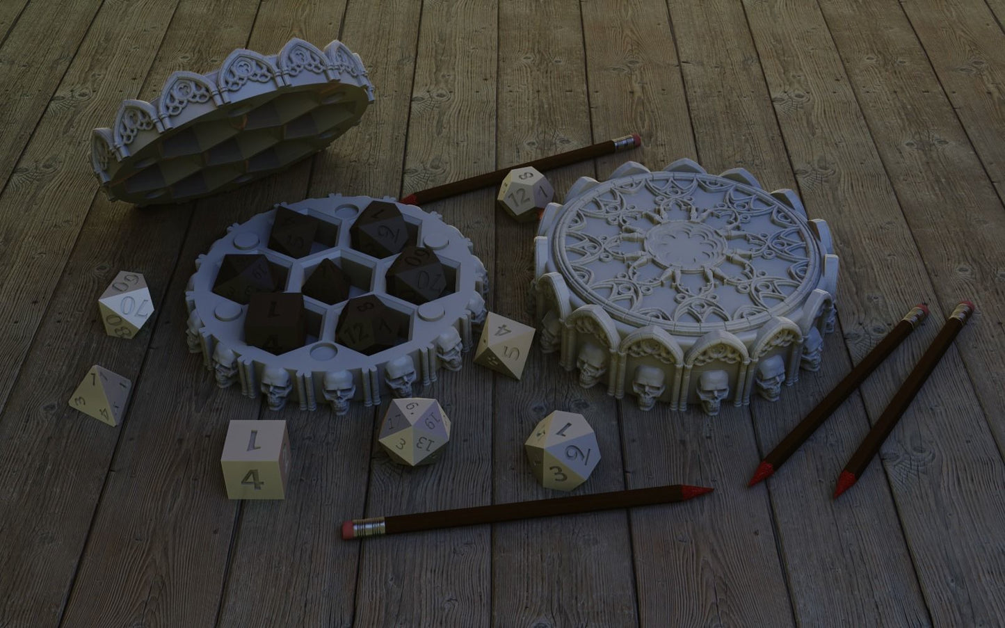 Gothic Dice Holder