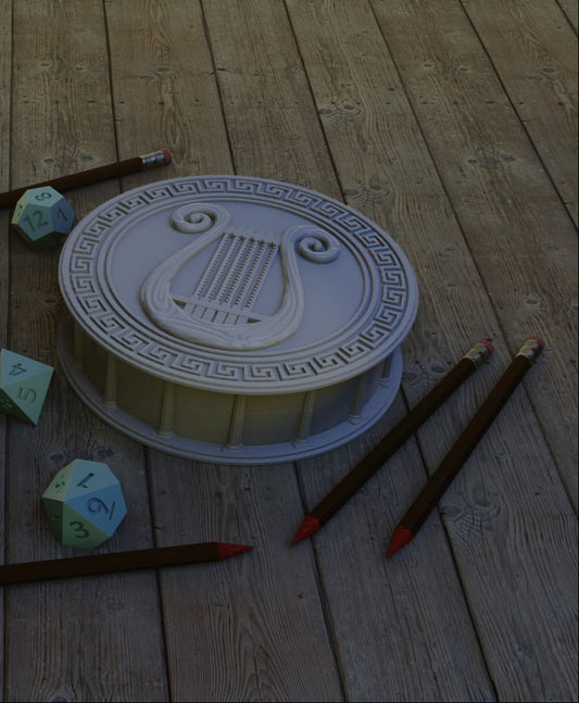 Greek Dice Holder