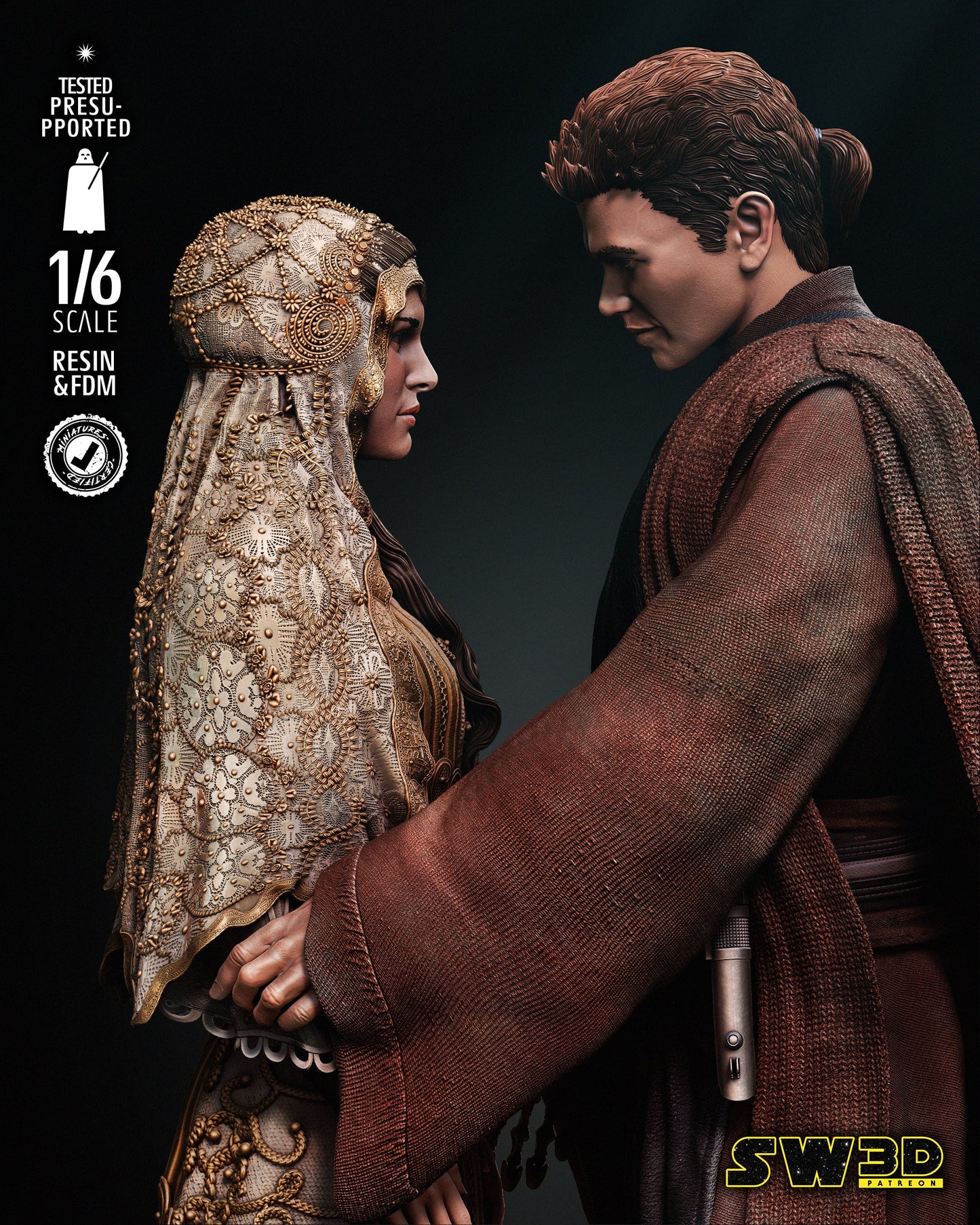 Anakin And Padme Figure