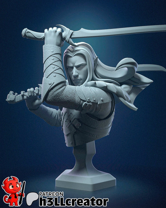 Drizzt Do'Urden Bust