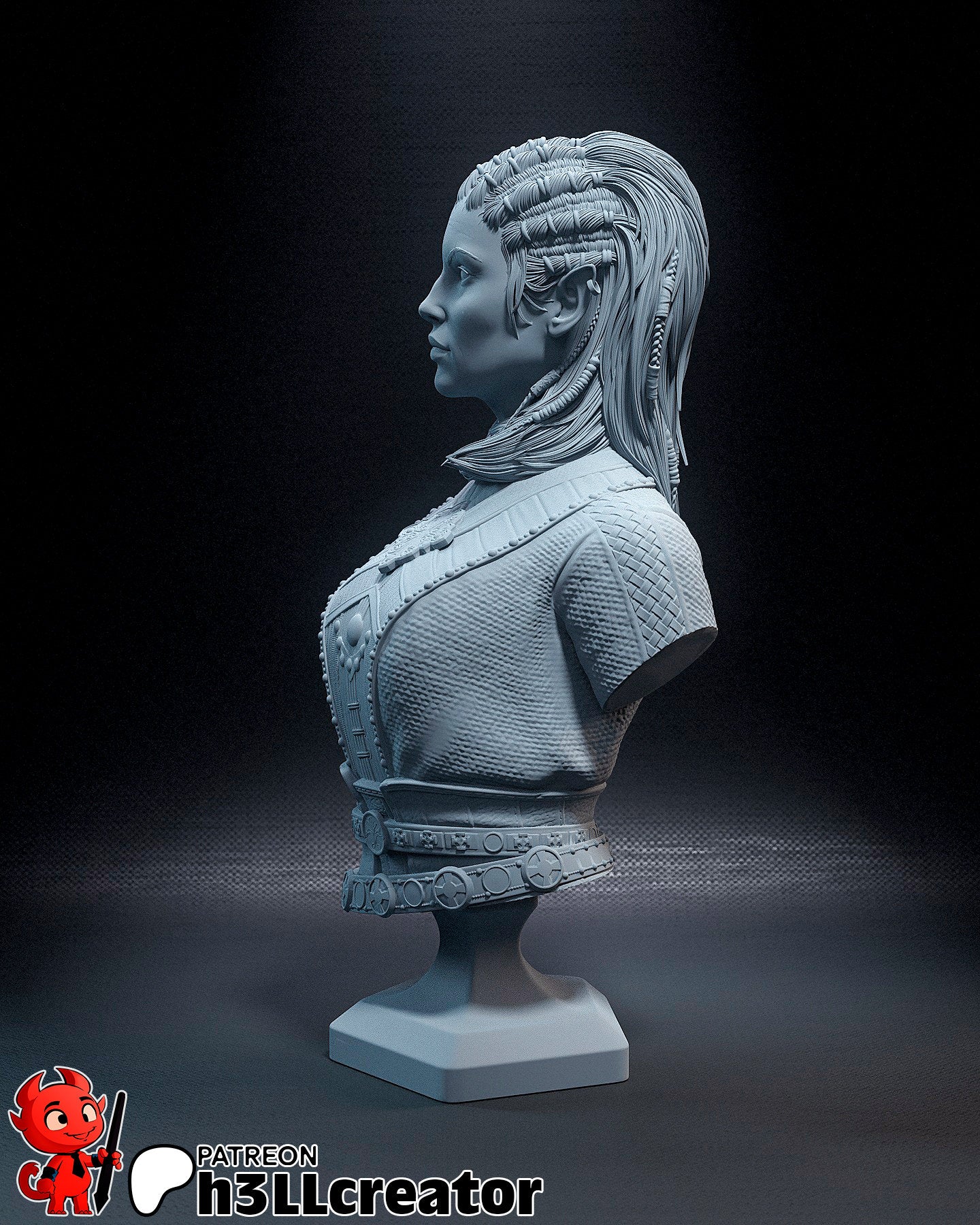 Jaheira Bust