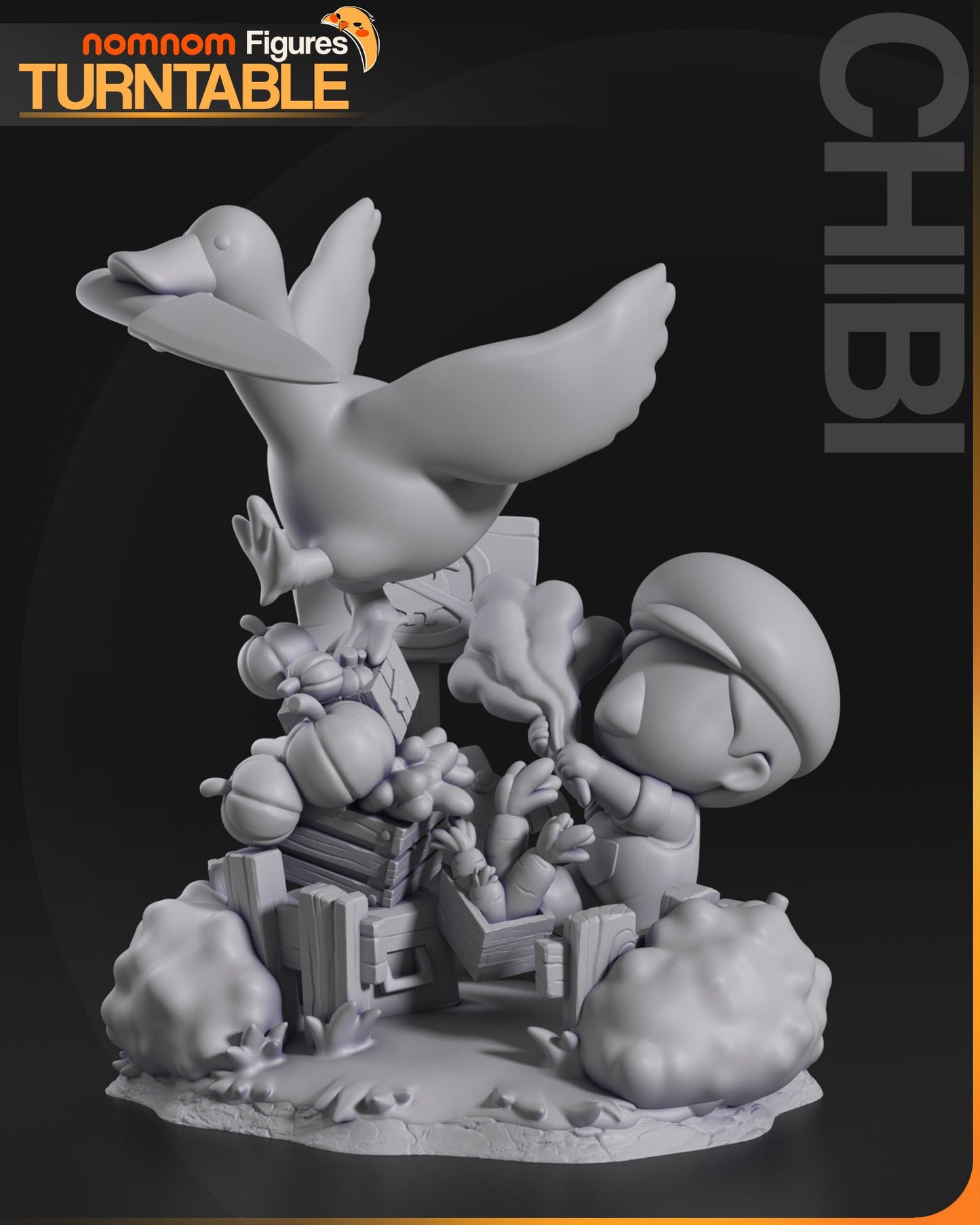 Chibi Goose Figure