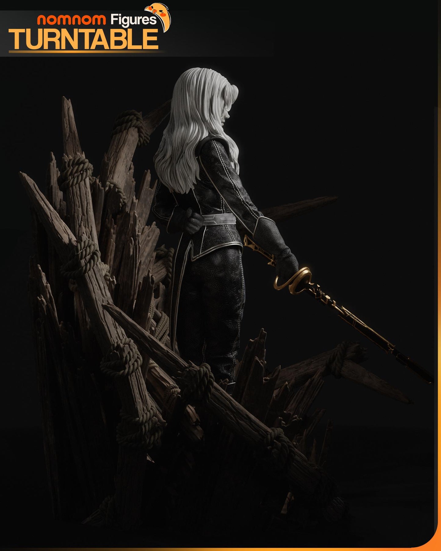 Alicia Statue 3D Printed | Gift For Gamer | Resin Figure | Hand Painted