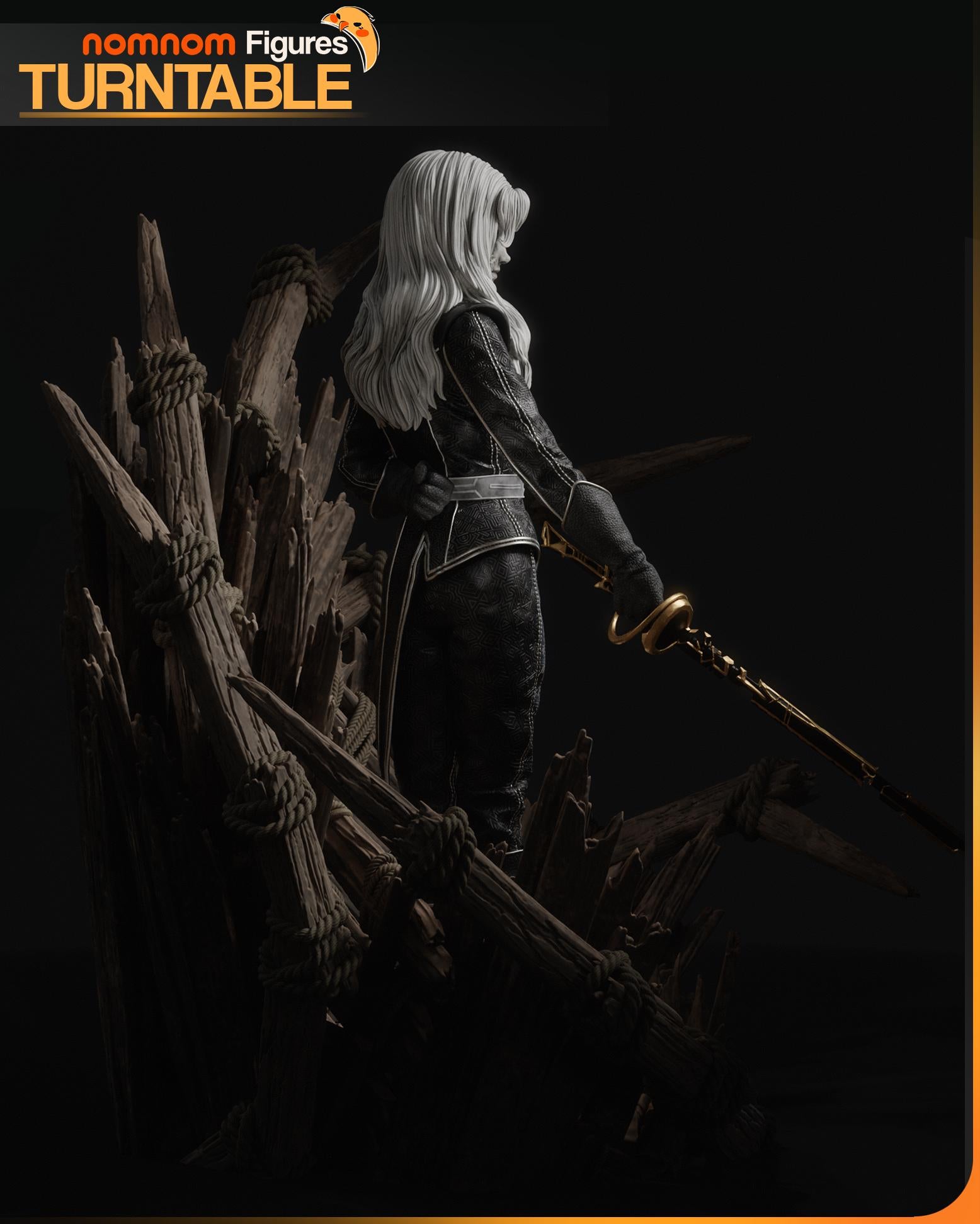 Alicia Statue 3D Printed | Gift For Gamer | Resin Figure | Hand Painted
