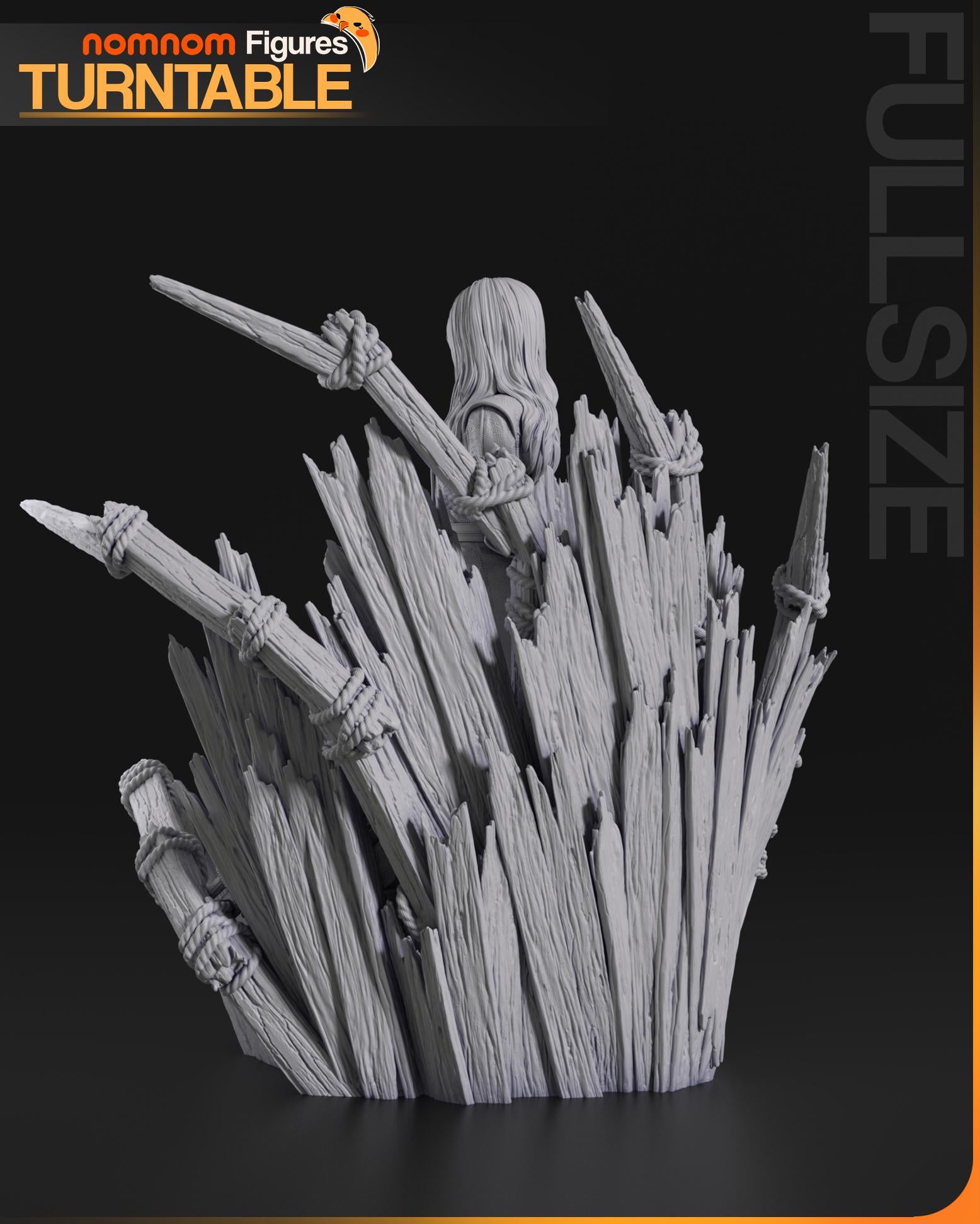Alicia Statue 3D Printed | Gift For Gamer | Resin Figure | Hand Painted