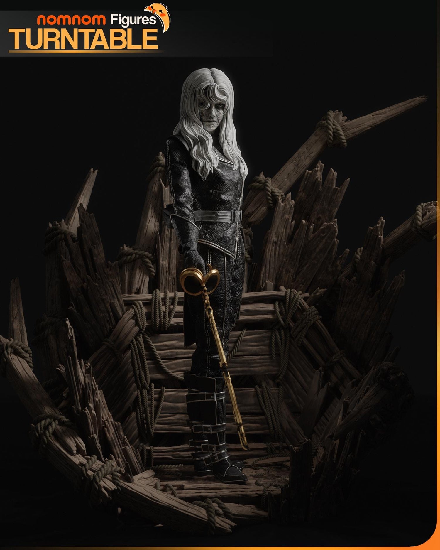 Alicia Statue 3D Printed | Gift For Gamer | Resin Figure | Hand Painted