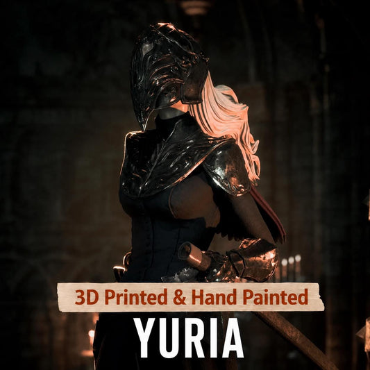 Yuria Statue 3D Printed | Gift For Gamer | Resin Figure | Hand Painted
