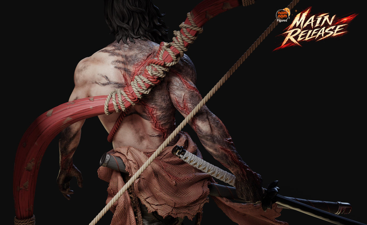 Ashina Statue 3D Printed | Gift For Gamer | Resin Figure | Hand Painted