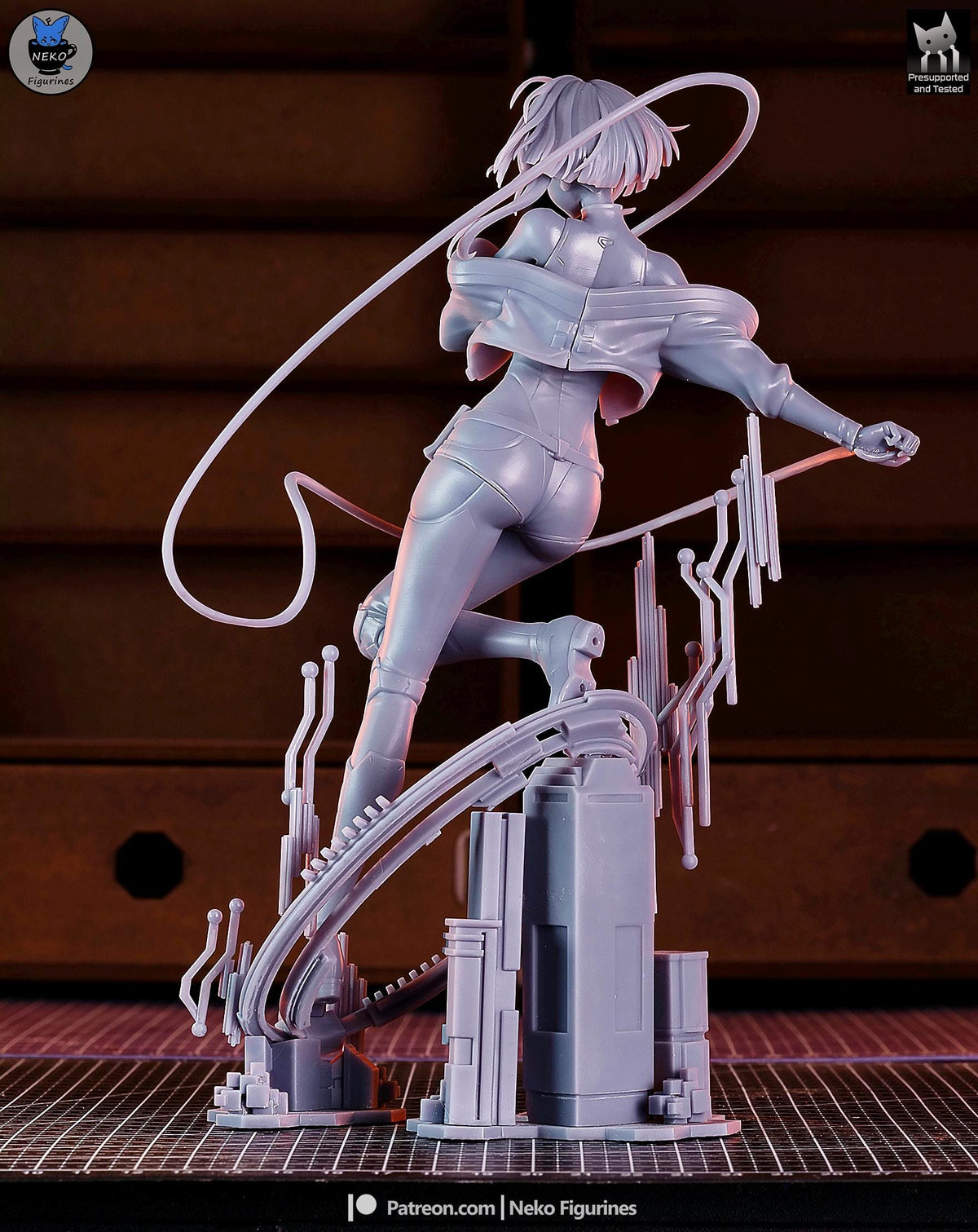 Lucy Statue 3D Printed | Gift For Gamer | Resin Figure | Hand Painted