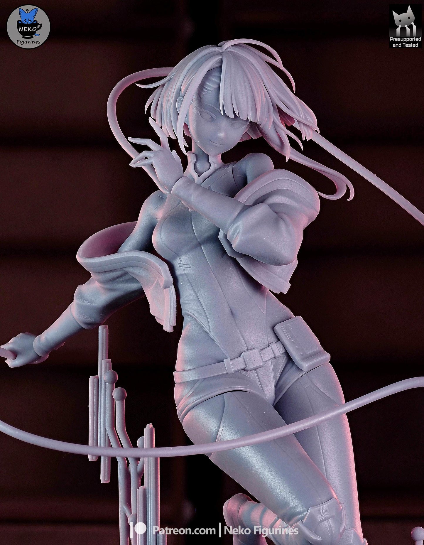 Lucy Statue 3D Printed | Gift For Gamer | Resin Figure | Hand Painted
