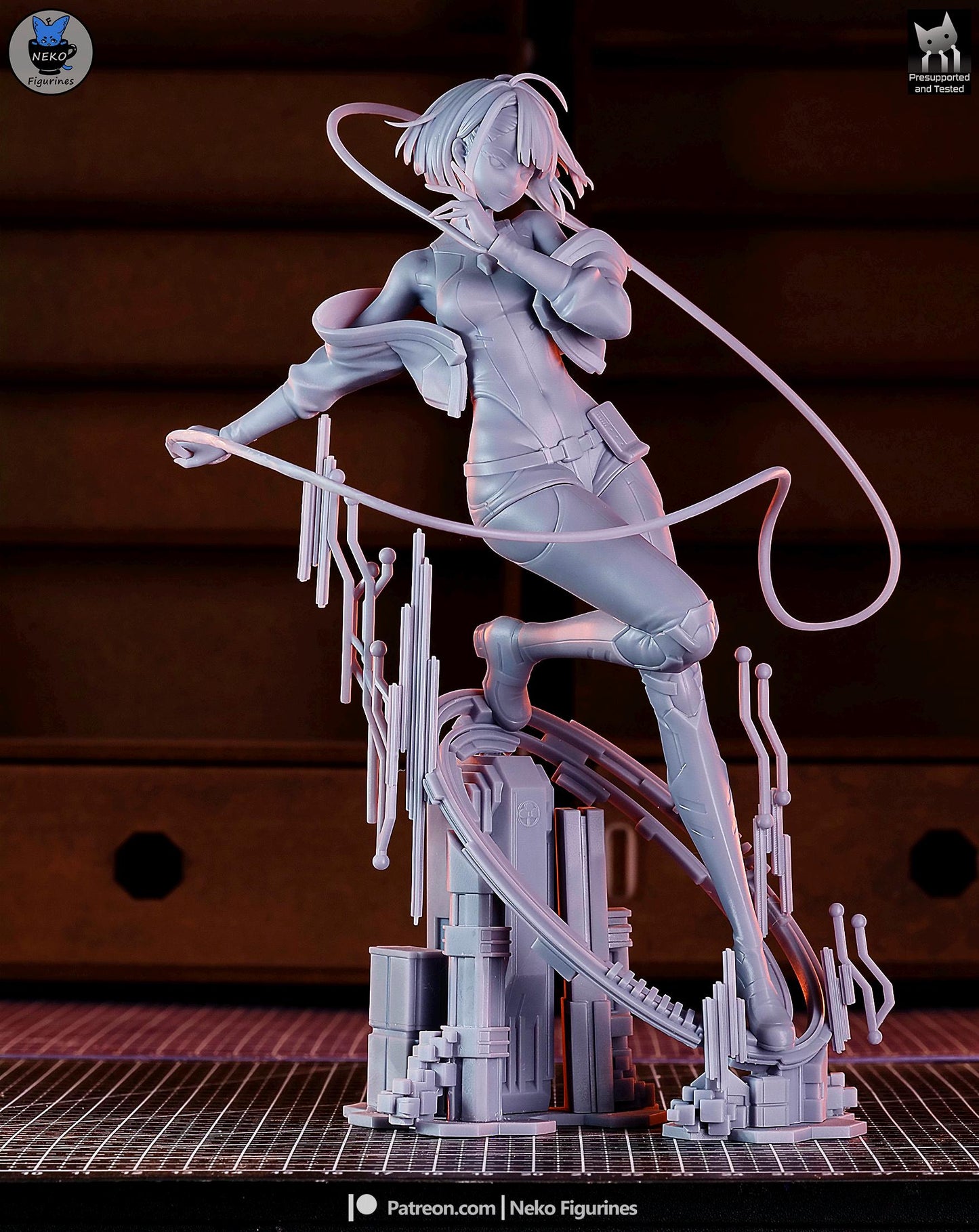 Lucy Statue 3D Printed | Gift For Gamer | Resin Figure | Hand Painted