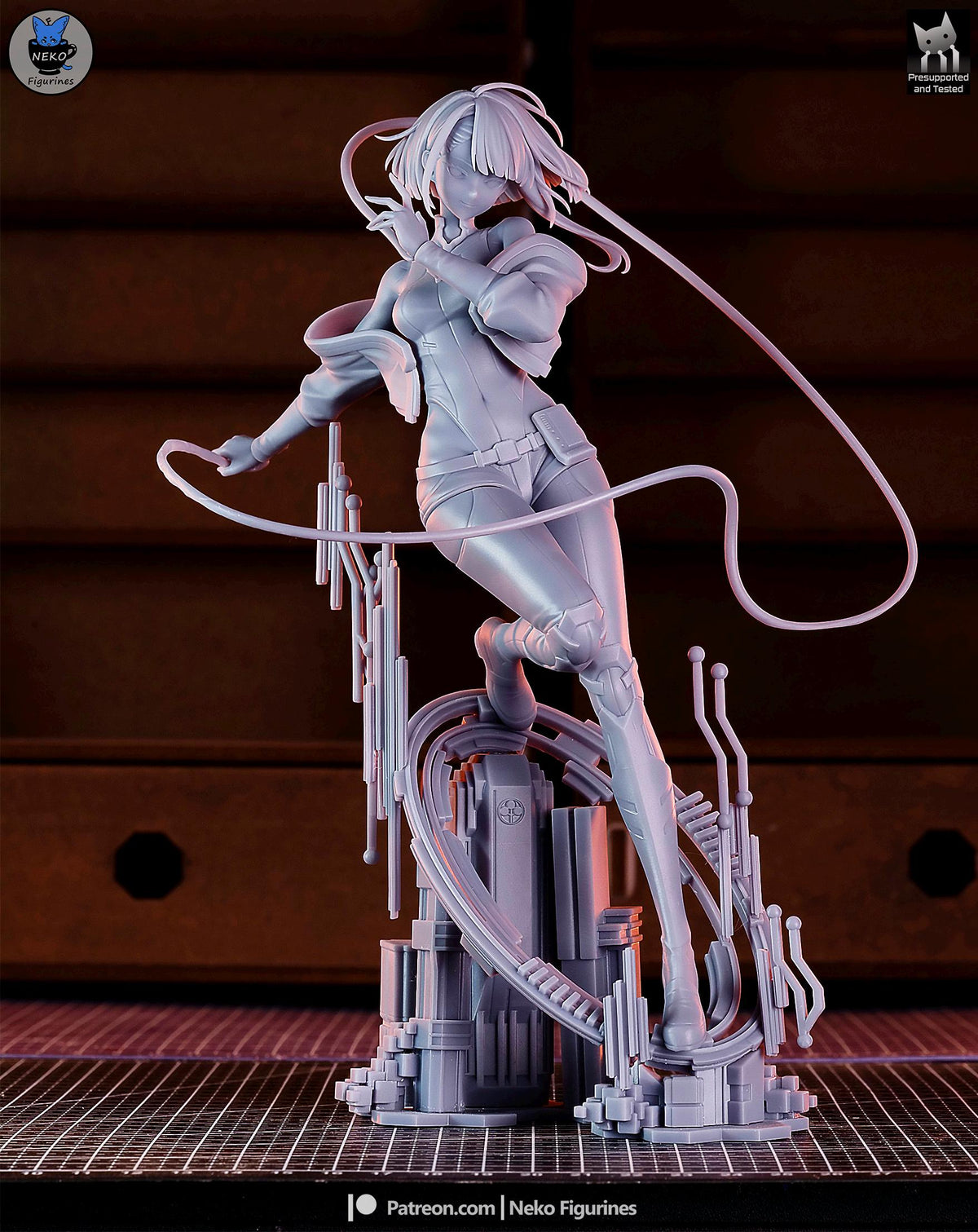 Lucy Statue 3D Printed | Gift For Gamer | Resin Figure | Hand Painted