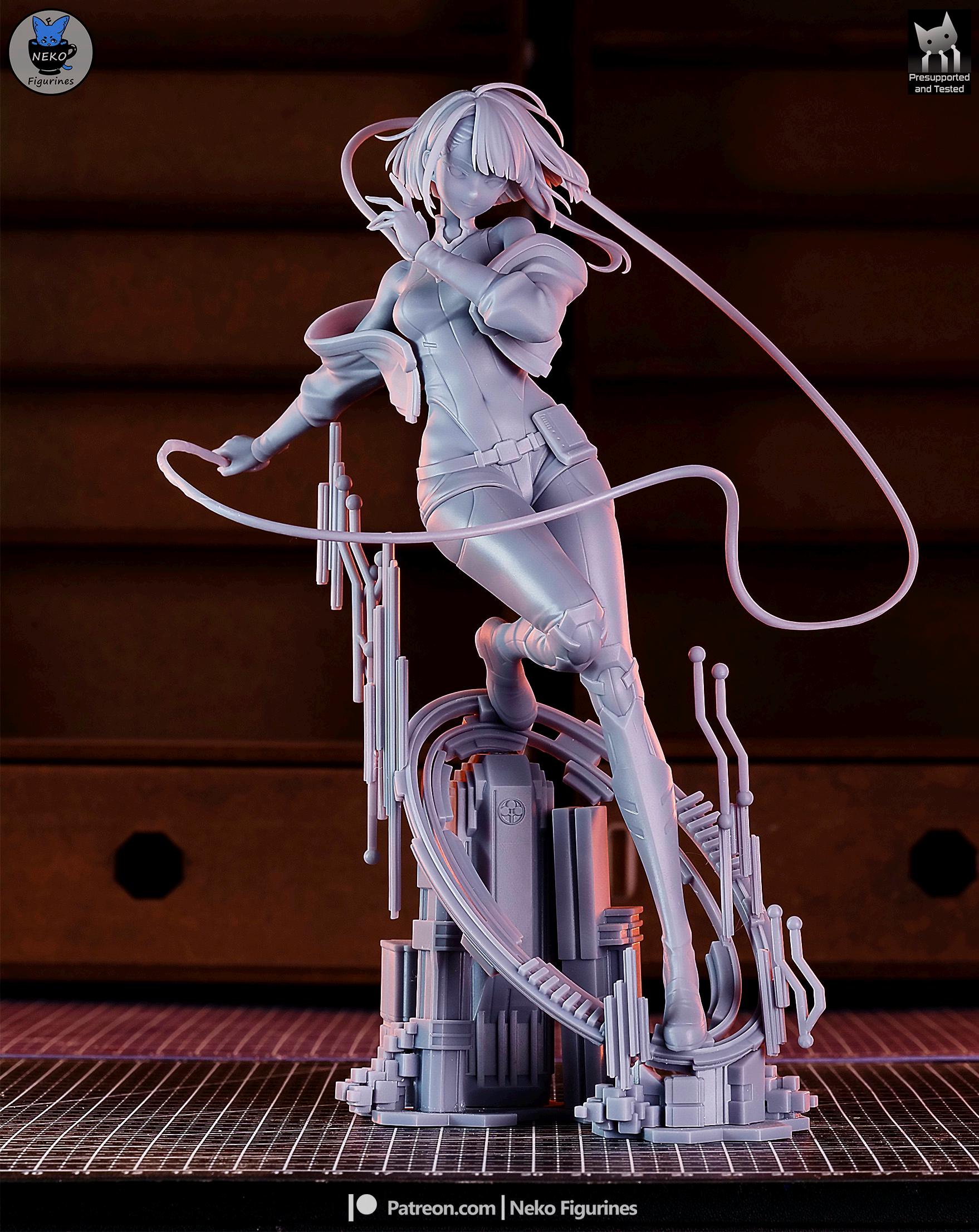 Lucy Statue 3D Printed | Gift For Gamer | Resin Figure | Hand Painted