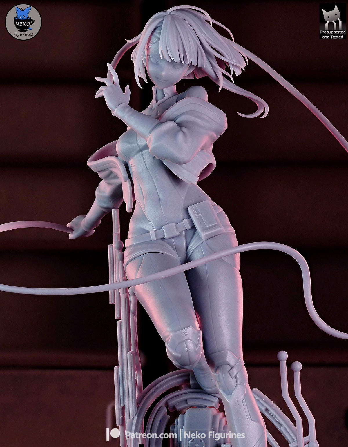Lucy Statue 3D Printed | Gift For Gamer | Resin Figure | Hand Painted