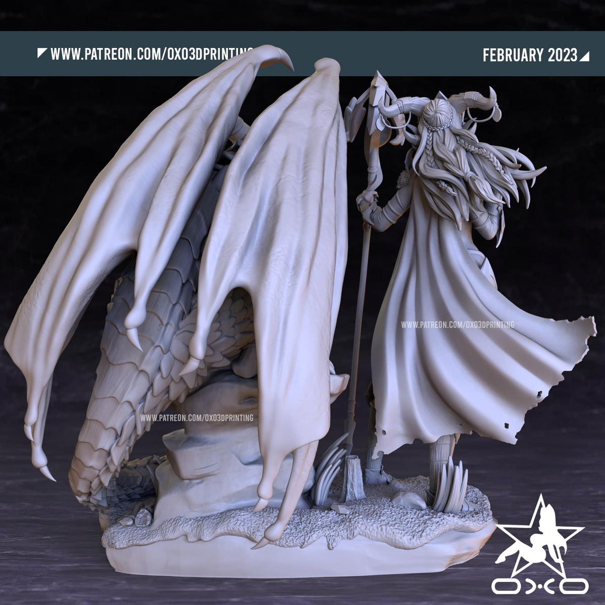 Alexstrasza Statue 3D Printed | Gift For Gamer | Resin Figure | Hand Painted