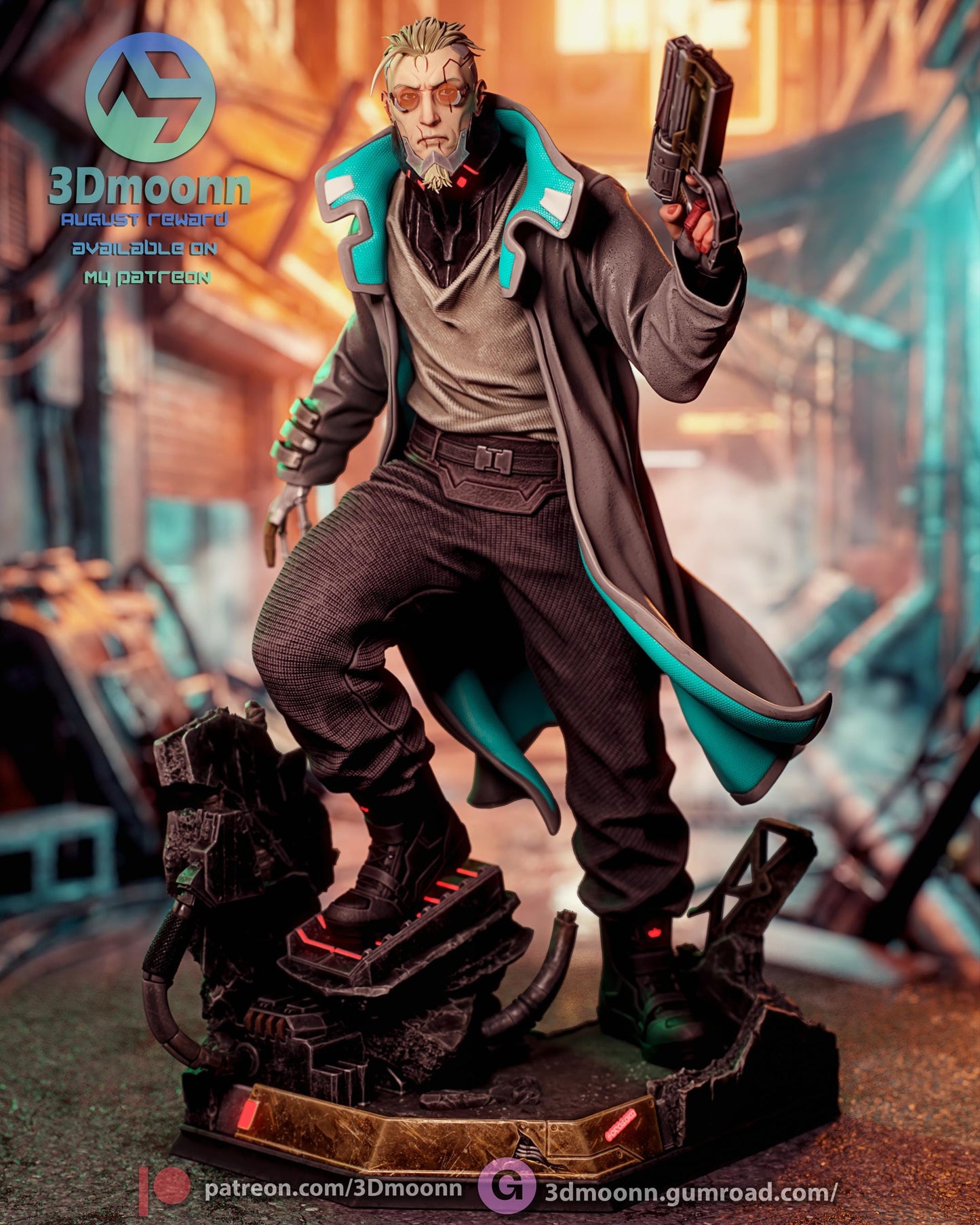 Weak Kingsley Statue 3D Printed | Gift For Gamer | Resin Figure | Hand Painted