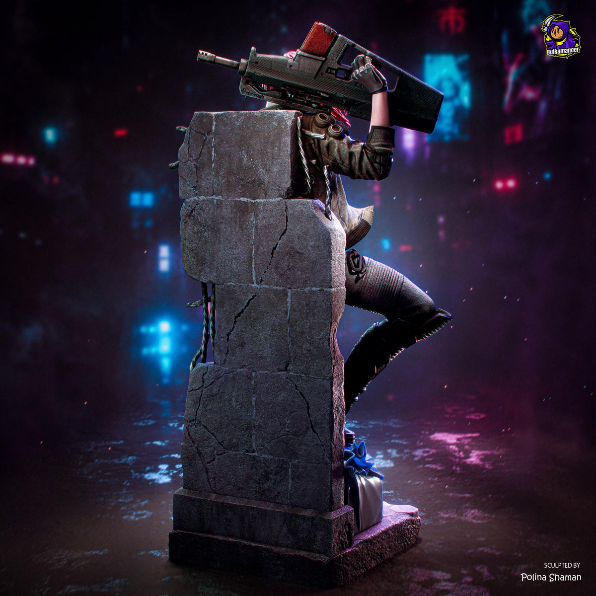 Valerie Statue 3D Printed | Gift For Gamer | Resin Figure | Hand Painted