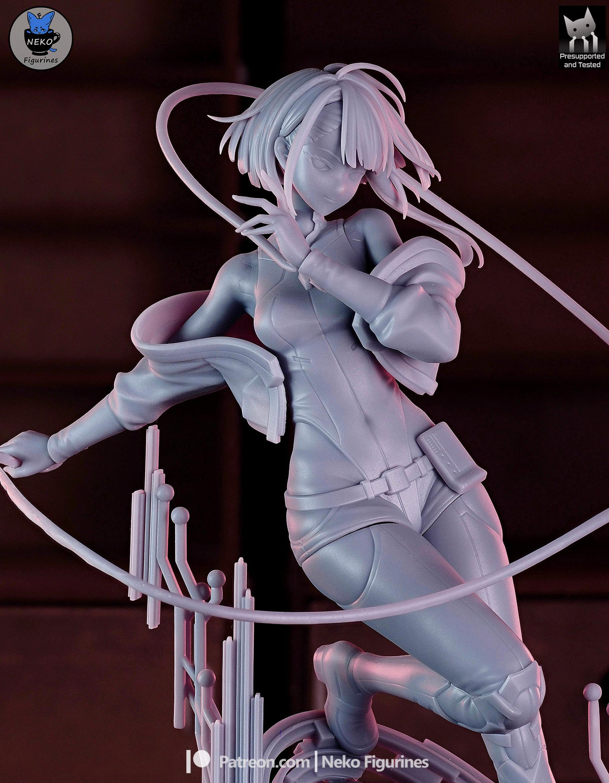 Lucy Statue 3D Printed | Gift For Gamer | Resin Figure | Hand Painted