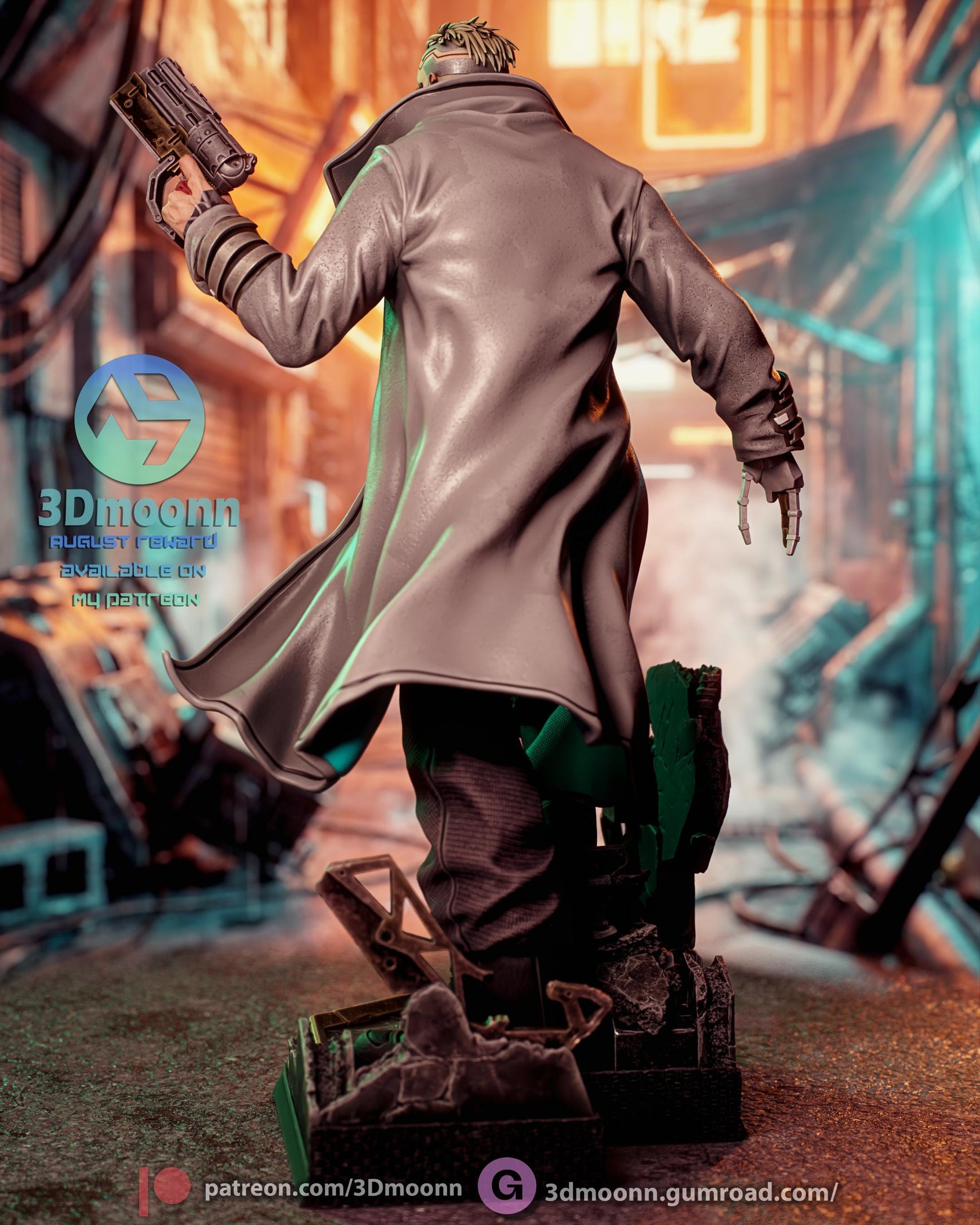 Weak Kingsley Statue 3D Printed | Gift For Gamer | Resin Figure | Hand Painted